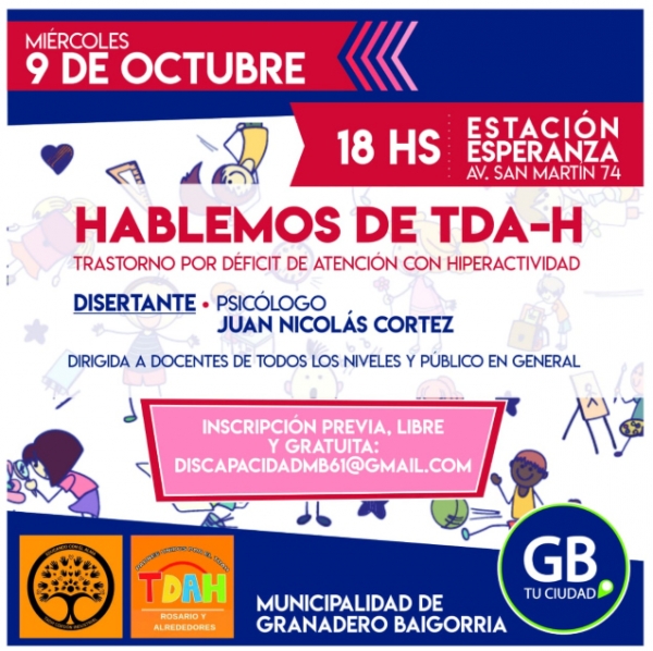 Charla sobre Trastorno por Déficit de Atención con Híperactividad