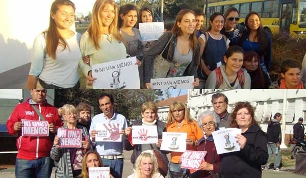 #NiUnaMenos en Baigorria