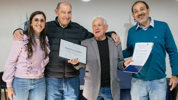Edgardo Bagnera fue declarado Ciudadano Distinguido de la ciudad