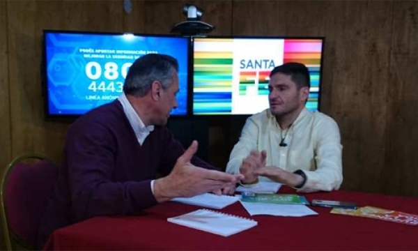 Bocco y Pullaro hablaron del estado de la seguridad en Granadero Baigorria