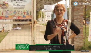 Un jardín de Baigorria en la TV Pública