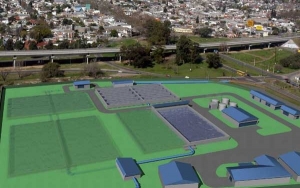 Reiteraron que el acueducto de Baigorria solucionará los problemas de agua potable en Rosario y la región