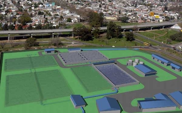 Reiteraron que el acueducto de Baigorria solucionará los problemas de agua potable en Rosario y la región