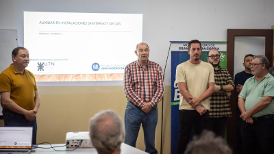 Dale gas: comenzó en Baigorria la formación profesional dictada por el Municipio y la UTN