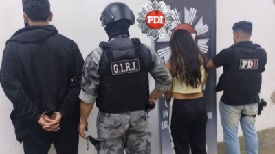 Detuvieron a una pareja acusada de extorsión y amenazas