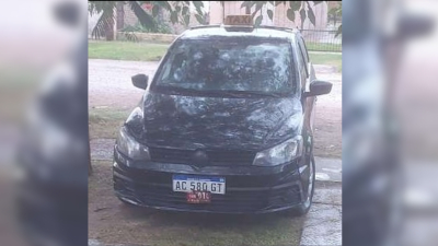 Robaron un taxi en durante la madrugada de este martes