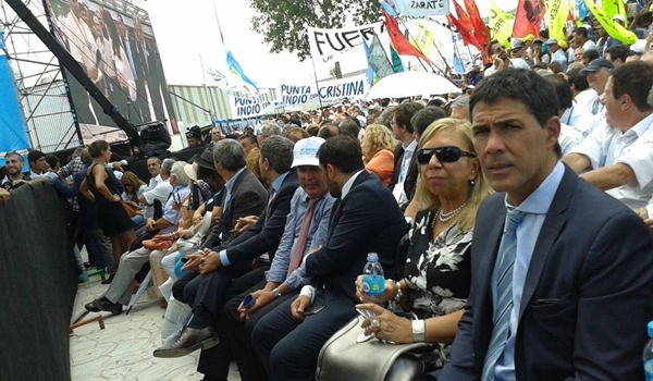 Ramos acompañó a Cristina Fernández en la puesta en marcha de AtuchaII