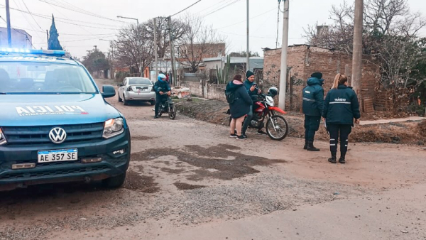 Mega operativo de tránsito y policía local en Baigorria