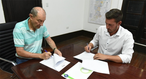 Continúan las mejoras de servicios en Barrio San Miguel