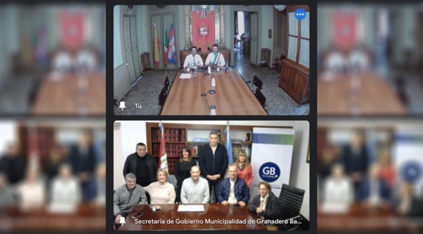 Los intendentes de Casale Monferrato y Granadero Baigorria firmaron las actas de hermanamiento