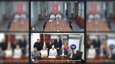 Los intendentes de Casale Monferrato y Granadero Baigorria firmaron las actas de hermanamiento