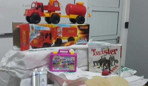 Día del niño para hijos de trabajadores de peaje