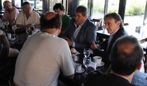 Millet y Rubeo presentaron un programa para estudiar impactos ambientales