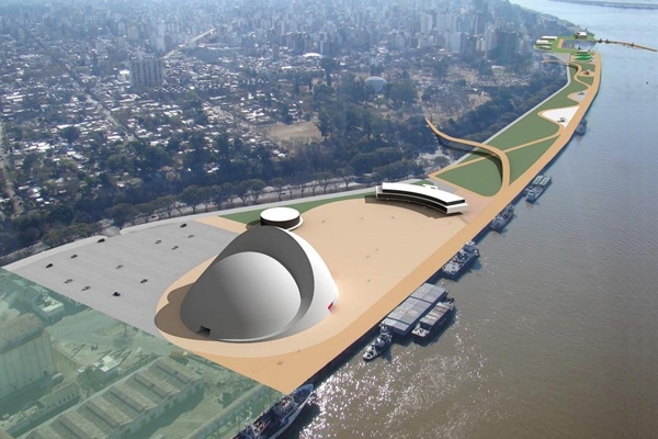 Binner volvió a pronunciarse a favor del Puerto de la Música 