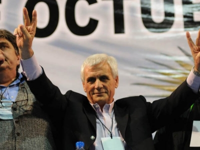 "Defender el modelo", dijo Caló como secretario general de la CGT antimoyanista 