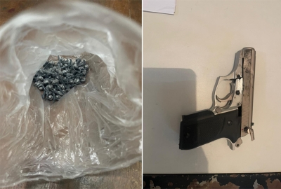 Un hombre encontró cocaína en su casa y lo llevó a la policía