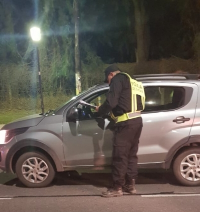 Seis vehículos fueron remitidos durante un operativo de tránsito