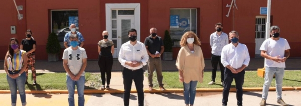 Marcos Cleri con presidentes comunales del departamento General López