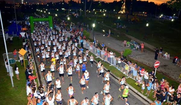 Gran maratón nocturna en Baigorria