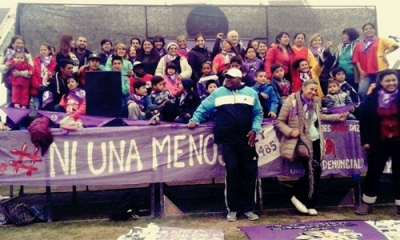 Baigorria volvió a gritar: “Ni una menos”