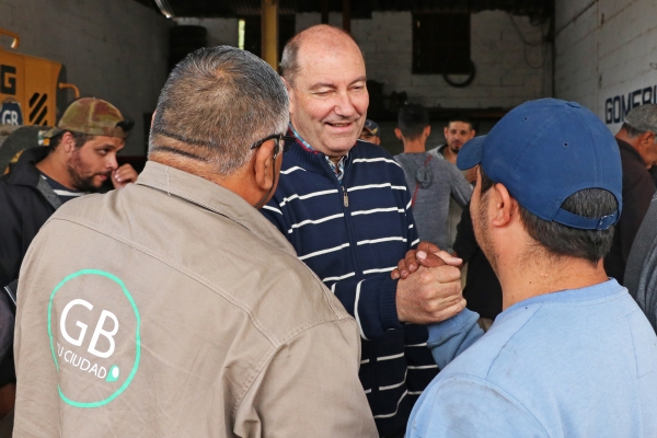 Maglia y Playa saludaron a los trabajadores