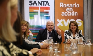 Con una inversión de 144 millones, se inicia la construcción del desagüe pluviocloacal Vera Mujica en Rosario