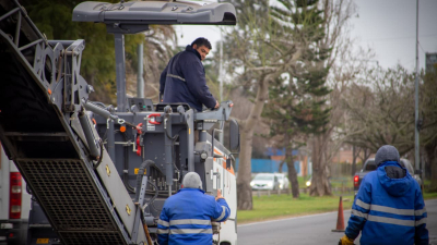 Avanzan las obras de recuperación sobre la Ruta Nacional 11
