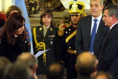 Rossi y Puricelli juraron como ministros de Defensa y Seguridad