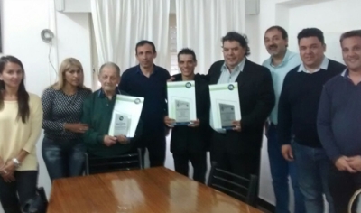 El concejo de Baigorria reconoció la trayectoria musical de Marcelo y Los Cristales