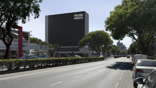 Cómo será la Estación Policial Rosario Centro que Provincia licita este mes