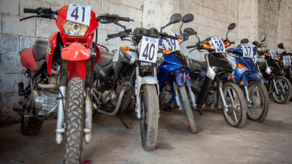 Todo listo para una nueva subasta de motos en la ciudad