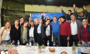 Rossi recorre el norte santafesino