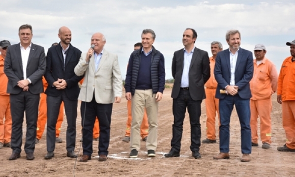 Lifschitz recorrió las obras de la Ruta Nacional N° 34 en Rafaela, que se transformará en autovía