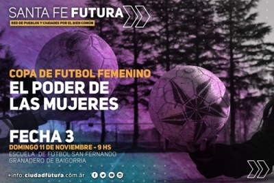 Se juega la tercera fecha de la copa provincial “Poder de las Mujeres de Fútbol femenino”