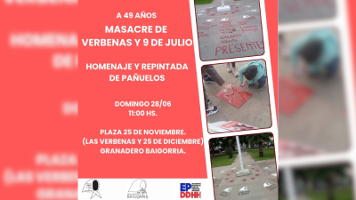A 49 años de la Masacre de Las Verbenas y 9 de Julio