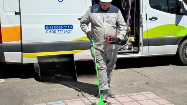 Detección de pérdidas de gas natural en Granadero Baigorria y Capitán Bermúdez