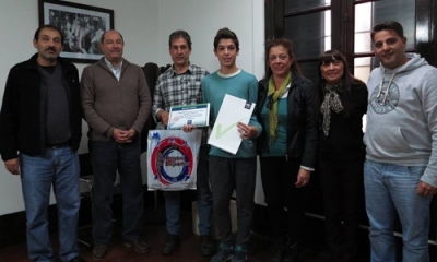 La Municipalidad y el Concejo baigorriense reconocieron a un deportista local