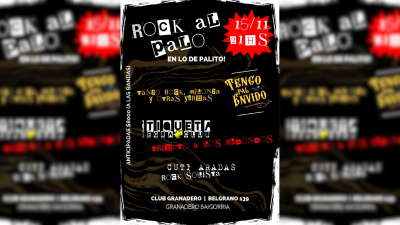 Rock al palo en lo de Palito
