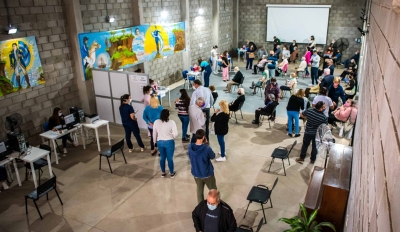 Más del 40% del padrón ya se vacunó en Baigorria