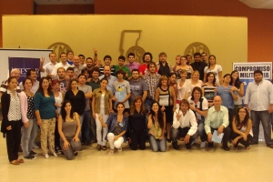 Perotti en Santa Fe junto a militantes de toda la provincia 