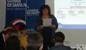 Lotería de Santa Fe capacitó a agencieros de Villa Constitución