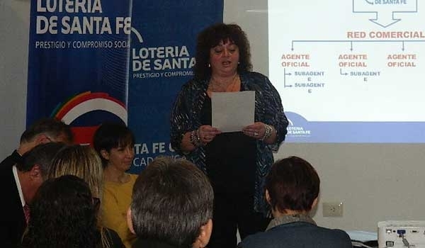 Lotería de Santa Fe capacitó a agencieros de Villa Constitución