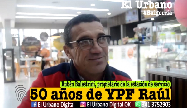 50 años de la estación de servicio YPF Raúl