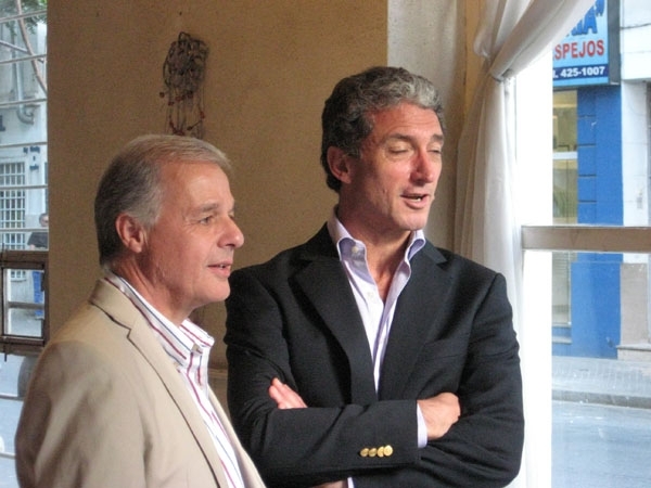 Osvaldo Salomón recibió un fuerte apoyo de  “Pepe” Scioli en la presentación de su precandidatura a diputado nacional  
