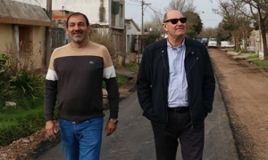 Pavimentación en barrio San Fernando