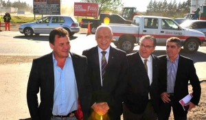 Bonfatti anunció obras viales estratégicas para el Cordón Industrial