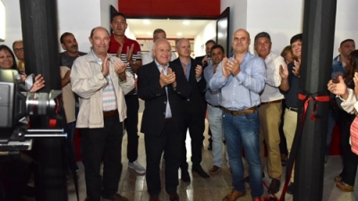 Lifschitz inauguró obras en el Club Sportivo Alumni