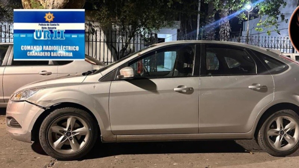 Tres detenidos con un auto robado en San Fernando