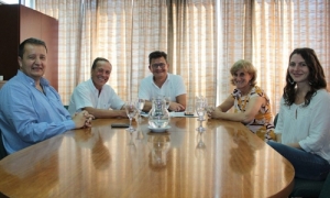 Giustiniani y Augsburger rechazaron el tarifazo ante el director de Enress