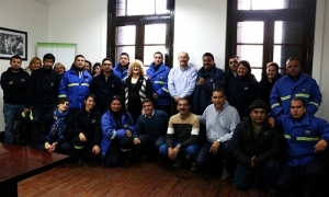 Maglia agradeció la constante capacitación de los Agentes de Tránsito